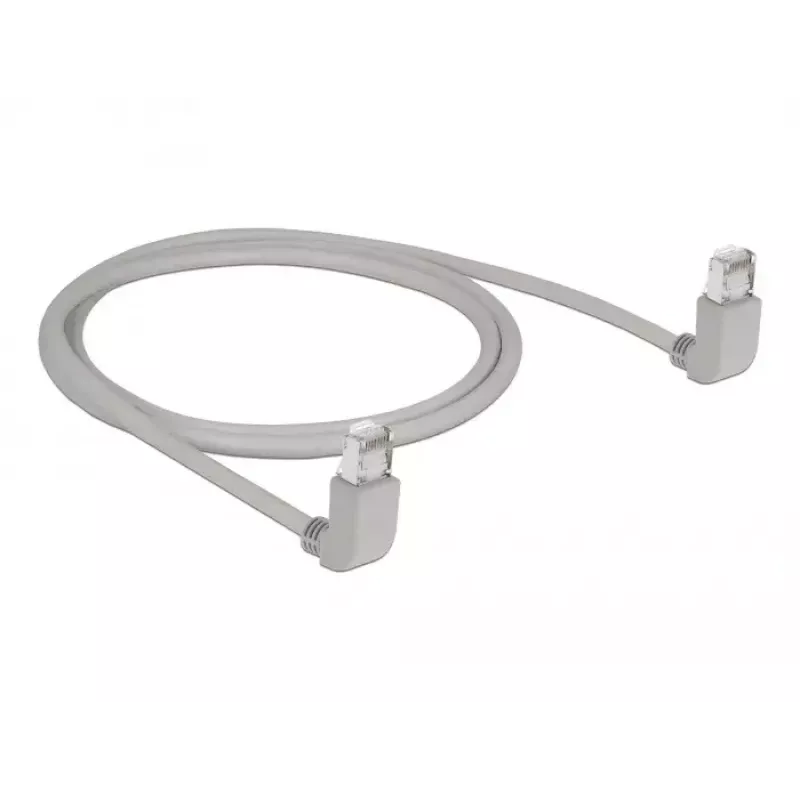 Cabo de rede DeLOCK 83517 Cat6a S/FTP 1 m cinzento