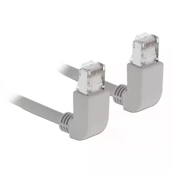 Cabo de rede DeLOCK 83517 Cat6a S/FTP 1 m cinzento