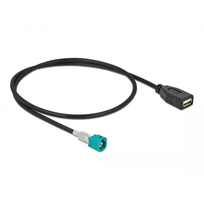 Cabo HSD Z macho para USB 2.0 Type-A fêmea 0,5 m DeLOCK