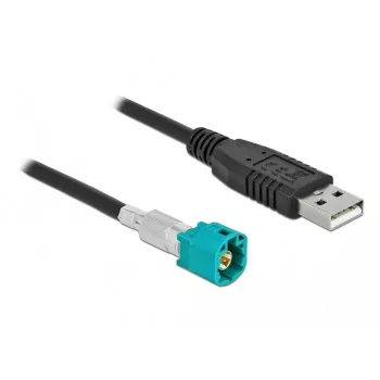 Cabo HSD Z macho para USB 2.0 Type-A macho 1 m DeLOCK