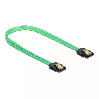 Cabo SATA DeLOCK 82064 0,3 m SATA 7 pinos verde
