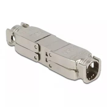 Conector fêmea DeLOCK Cat.6 STP sem ferramentas