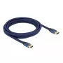 Cabo HDMI DeLOCK Ultra High Speed 48 Gbps 8K 60 Hz azul 3 m