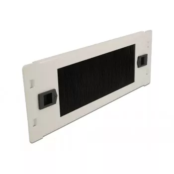 Painel de gestão de cabos DeLOCK 10 polegadas barra de escovas