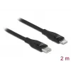 Cabo de dados e carregamento USB Type-C para Lightning DeLOCK 86638