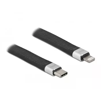 Cabo plano FPC DeLOCK USB Type-C para Lightning 86941