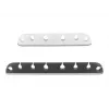 Fixador de cabos DeLOCK 18402 conjunto combinado autoadesivo 4 unid. preto branco