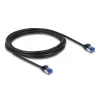 Cabo de rede DeLOCK RJ45 Cat.6A 3m preto