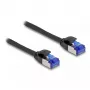 Cabo de rede DeLOCK RJ45 Cat.6A 3m preto
