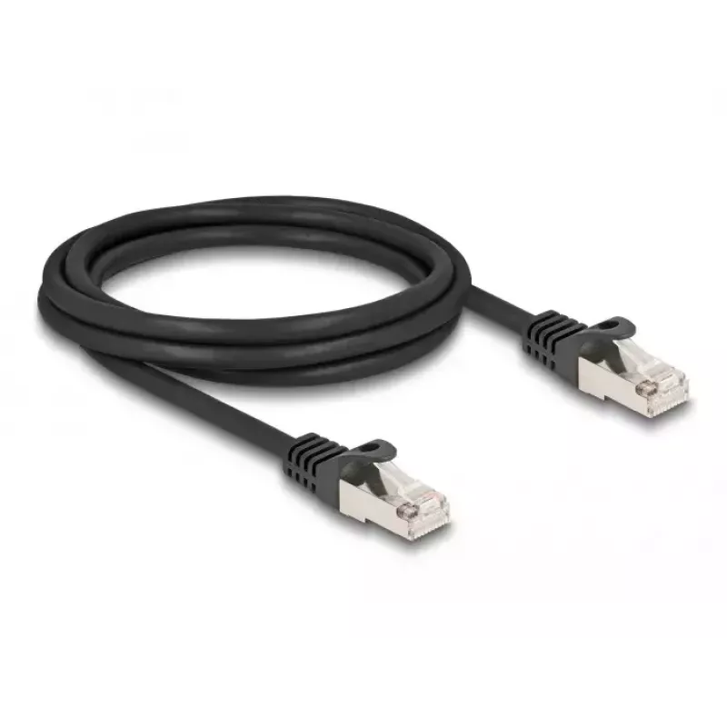 Cabo DeLOCK RJ50 macho para RJ50 macho S/FTP 2 m preto