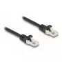 Cabo DeLOCK RJ50 macho para RJ50 macho S/FTP 2 m preto