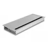 Passa-cabos DELOCK 66864 para secretária, prateado, 120×300×28 mm