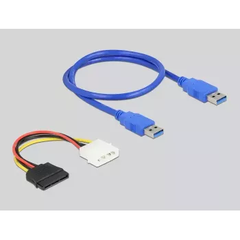 Placa riser DeLOCK PCI Express x1 para slot PCI de 32 bits cabo de 60 cm