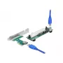 Placa riser DeLOCK PCI Express x1 para slot PCI de 32 bits cabo de 60 cm
