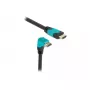 Cabo HDMI DeLOCK 86991 1 m HDMI Type-A Standard preto azul