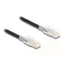 Cabo de rede DELOCK 80254 Cat6a S/FTP (S-STP) RJ-45 para RJ-45 0,5 m preto