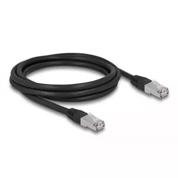 Cabo de rede DeLOCK RJ45 Cat.6A 2m preto