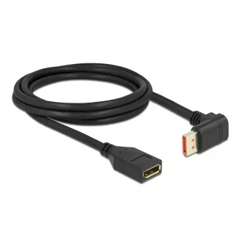 Cabo de extensão DisplayPort DeLOCK 87091 2 m angular 90° para baixo