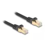 Cabo de rede DeLOCK RJ45 Cat.6A S/FTP 5 m preto