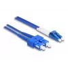 Cabo de fibra ótica DeLOCK LC Duplex para SC Duplex monomodo OS2 2 m