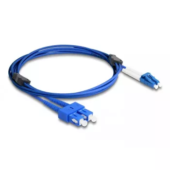 Cabo de fibra ótica DeLOCK LC Duplex para SC Duplex monomodo OS2 2 m