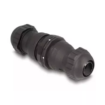 Conector de cabo de fibra ótica DeLOCK 67046 LC Duplex fêmea para LC Duplex fêmea OS2 IP68