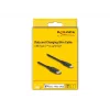 Cabo DELOCK USB-C para Lightning fino 1 m, Lightning ↔ USB-C, 9 V 3 A, 3,3 mm, MFi