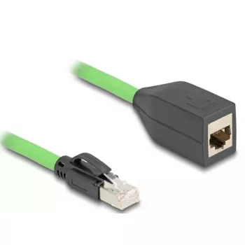 Cabo de rede DeLOCK 80882 RJ-45 Cat6a 5m verde