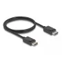 Cabo DisplayPort DeLOCK 80492 8K 60Hz 40Gbps 1m
