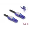 Cabo de rede DeLOCK 80930 RJ-45 Cat6 7,5 m preto violeta