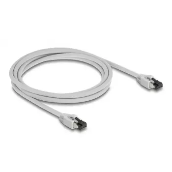 Cabo de rede DeLOCK 80560 RJ-45 Cat8.1 2 m cinzento