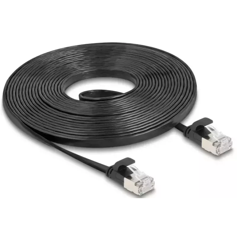 Cabo de rede DeLOCK 81167 RJ-45 Cat6a 5 m preto