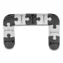 Suporte para cabos DeLOCK 18448 autoadesivo conjunto modular 9 unid. preto cinzento