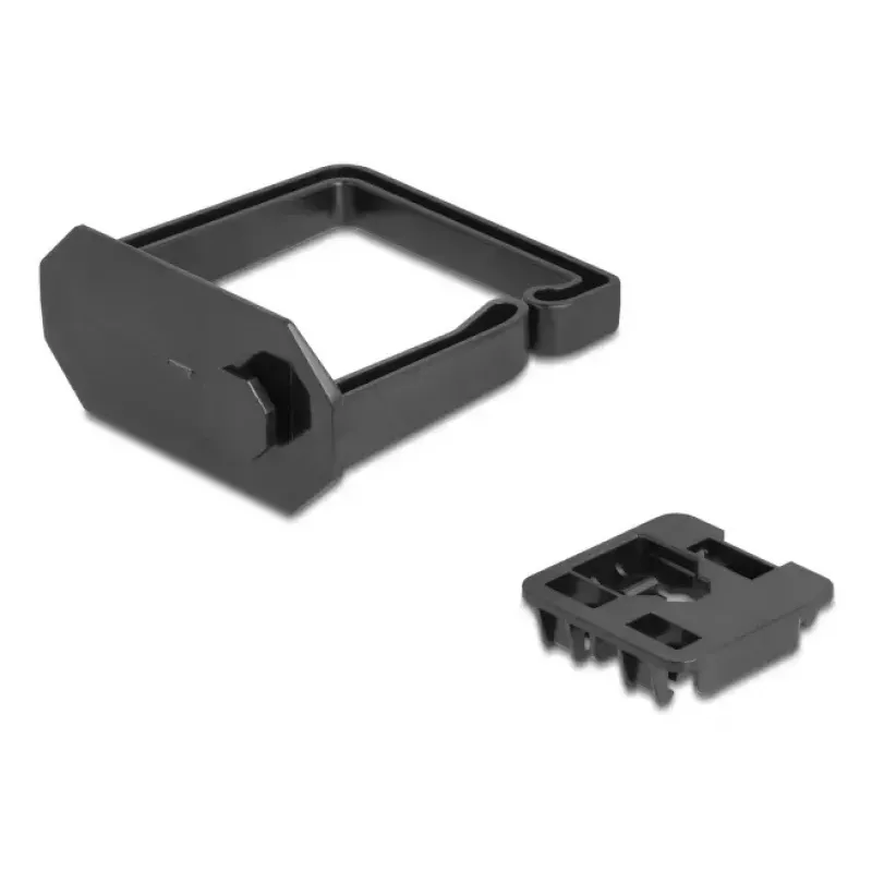 Suporte para cabos DeLOCK 90770 policarbonato preto