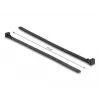 DeLOCK Abraçadeiras reutilizáveis resistentes ao calor, 200 x 7.5 mm, preto, 100 un.