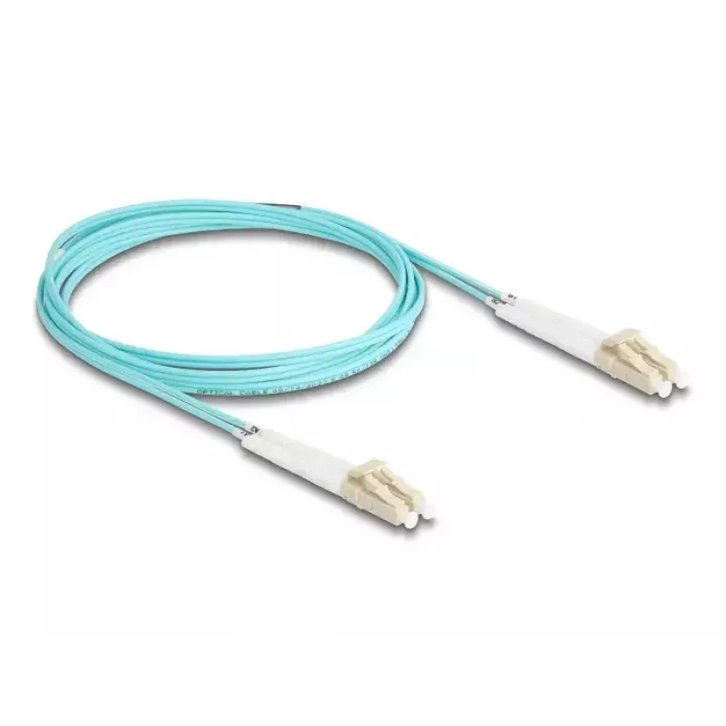 Cabo de fibra ótica DeLOCK LC Duplex para LC Duplex OM3 2 m