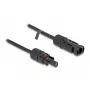 Cabo DeLOCK DL4 Cabo solar 4 mm² macho para fêmea 5 m preto