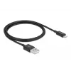 Cabo USB de dados e carregamento DeLOCK 83002 1 m preto