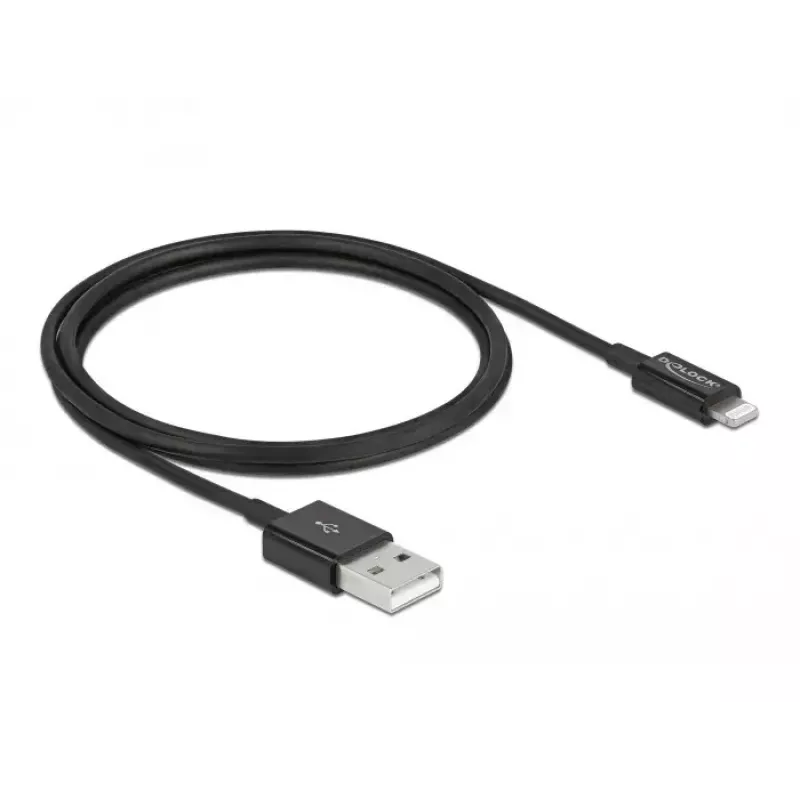Cabo USB de dados e carregamento DeLOCK 83002 1 m preto
