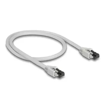 Cabo de rede DeLOCK 80557 RJ-45 Cat8.1 0,5 m Cinzento