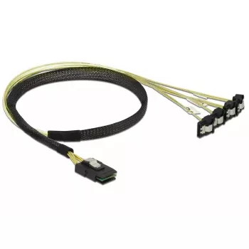 Cabo de alimentação interno DeLOCK 85686 0,5 m Mini SAS SFF-8087 para 4 SATA