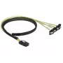 Cabo de alimentação interno DeLOCK 85686 0,5 m Mini SAS SFF-8087 para 4 SATA