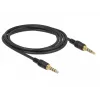 Cabo de áudio DeLOCK 85598 2 m 3,5 mm preto