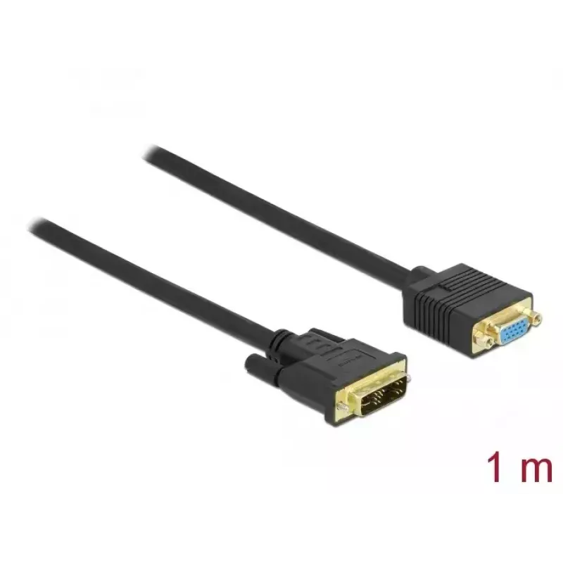 Cabo DVI para VGA DeLOCK 86752 1 m