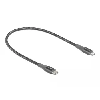 Cabo de dados e carregamento USB Type-C para Lightning DeLOCK 86630