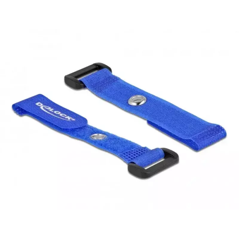 Abraçadeira de cabos de velcro DeLOCK 19539 azul 150 mm 20 mm 5 unid.