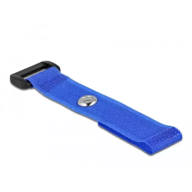 Abraçadeira de cabos de velcro DeLOCK 19539 azul 150 mm 20 mm 5 unid.