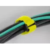 Abraçadeira de cabos de velcro DeLOCK 19552 amarelo 280 mm 3 unid.