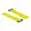 Abraçadeira de cabos de velcro DeLOCK 19552 amarelo 280 mm 3 unid.