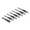 Divisor de cabos DeLOCK 86591 5,5 x 2,1 mm 1 x fêmea para 6 x macho aparafusável
